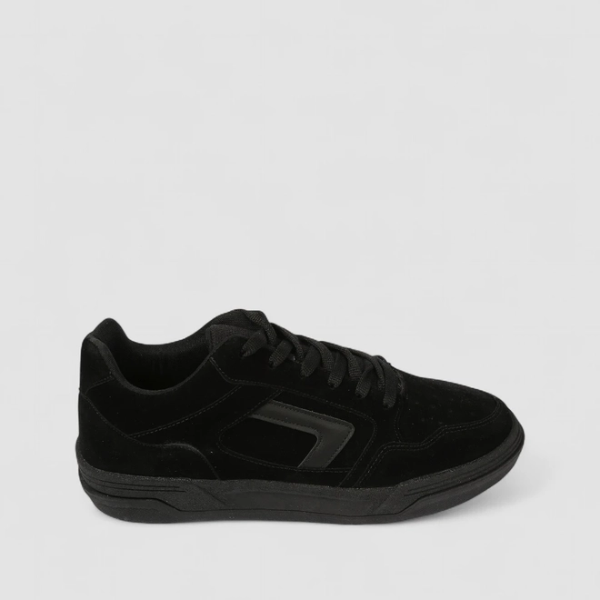 Tênis Casual Masculino Vertus Camurça Preto