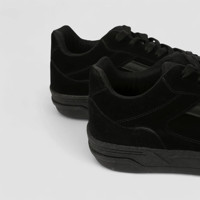 Tênis Casual Masculino Vertus Camurça Preto