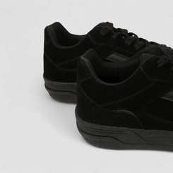 Tênis Casual Masculino Vertus Camurça Preto