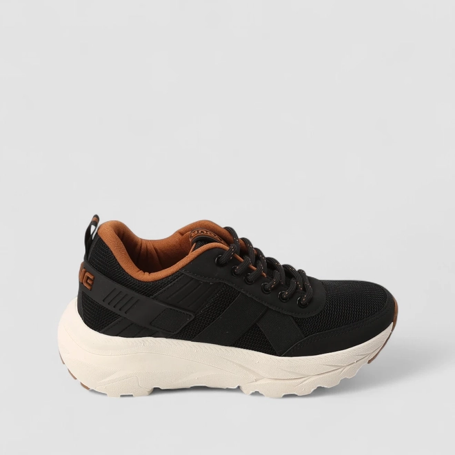 Tênis Esportivo Masculino Ollie Original Mesh Preto