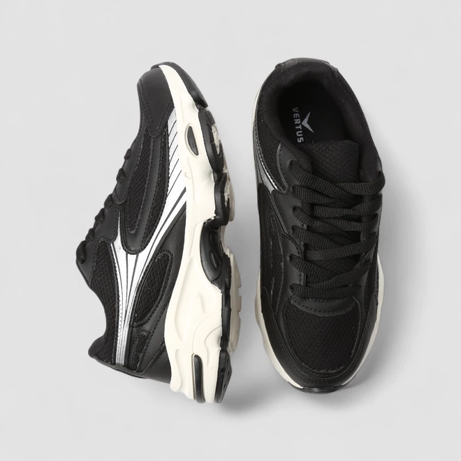 Tênis Esportivo Masculino Vertus Mesh Preto