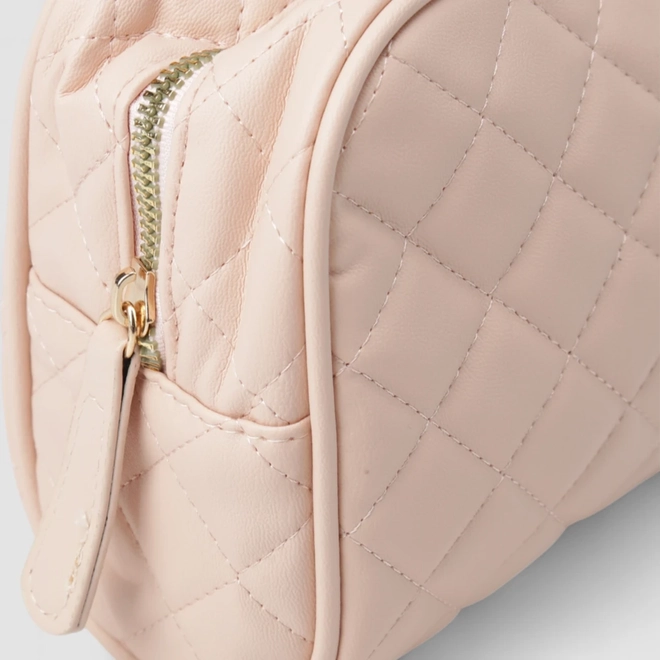 Necessaire Grande Gabriela Matelassê Rosa