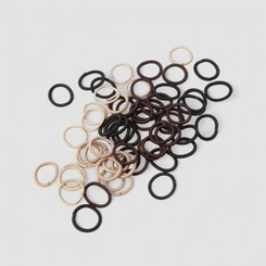 Kit Mini Elásticos De Cabelo Gabriela Beauty Colorido
