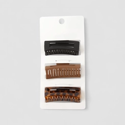 Kit 3 Prendedores De Cabelo Gabriela Beauty Colorido