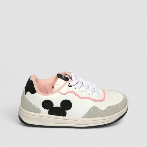 Tênis Casual Infantil Disney Mickey Branco