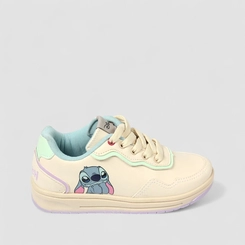 Tênis Casual Infantil Disney Stitch Bege