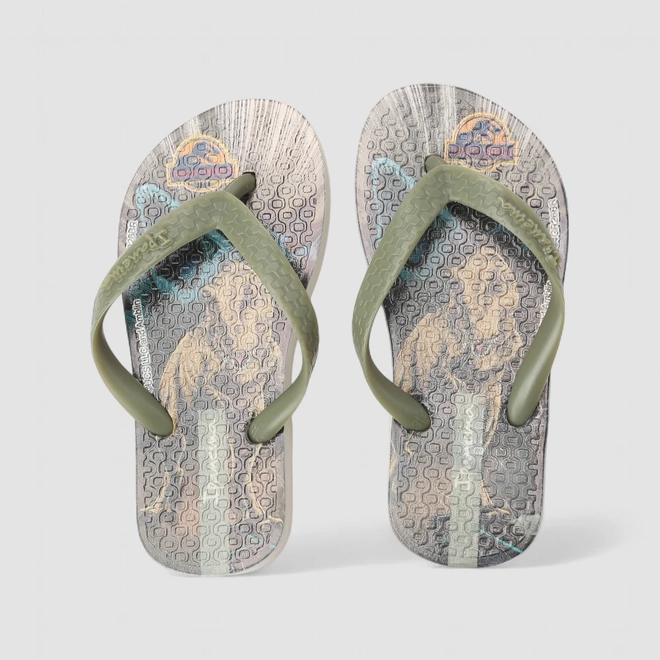 Chinelo Infantil Ipanema Jurassic World Verde