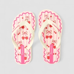 Chinelo Infantil Ipanema Cereja Bege & Rosa