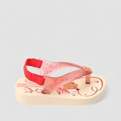 Chinelo Bebê Ipanema Capivara Bailarina Rosa