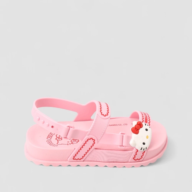 Sandália Infantil Grendene Kids Hello Kitty Rosa