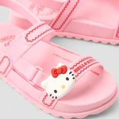 Sandália Infantil Grendene Kids Hello Kitty Rosa