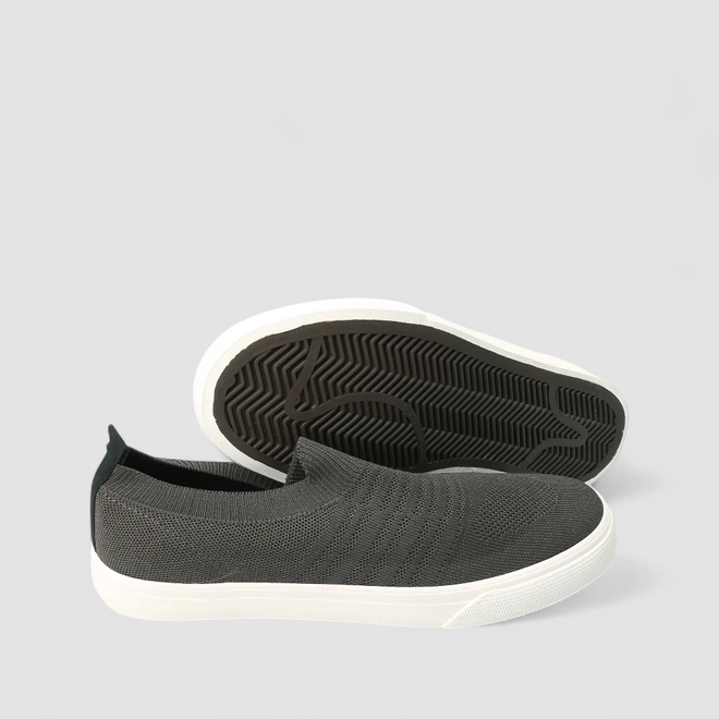 Slip On Masculino Mac & Jac Calce Fácil Conforto Cinza