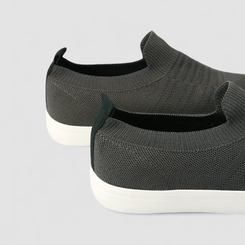 Slip On Masculino Mac & Jac Calce Fácil Conforto Cinza