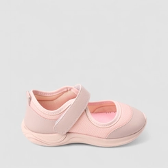 Tênis Casual Infantil Gabrielinha Boneca Mesh Tira Contato Rosa
