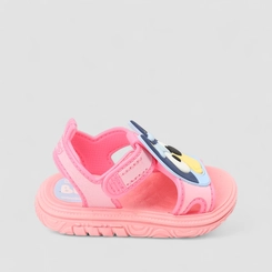 Sandália Bebê Grendene Kids Bluey Tira Contato Rosa