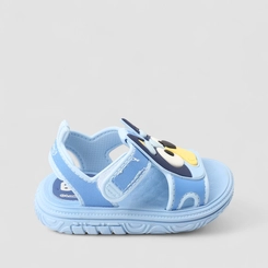 Sandália Bebê Grendene Kids Tira Contato Bluey Azul