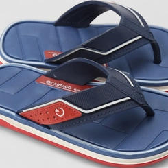 Chinelo Infantil Cartago Malaga Sport Azul & Vermelho