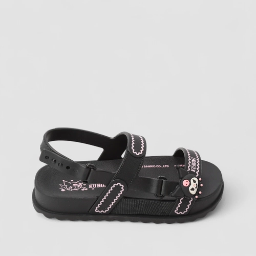 Sandália Infantil Grendene Kids Kuromi Preto