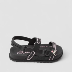 Sandália Infantil Grendene Kids Kuromi Preto