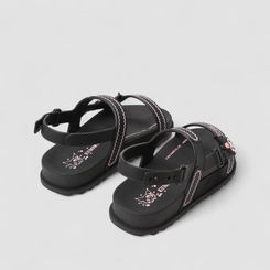 Sandália Infantil Grendene Kids Kuromi Preto