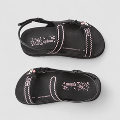 Sandália Infantil Grendene Kids Kuromi Preto