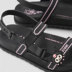 Sandália Infantil Grendene Kids Kuromi Preto