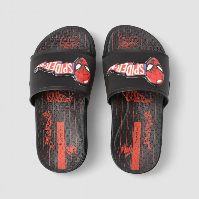 Slide Infantil Ipanema Homem Aranha Preto
