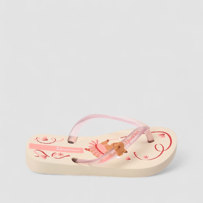 Chinelo Infantil Ipanema Hype Glitter Capirava Bailarina Rosa