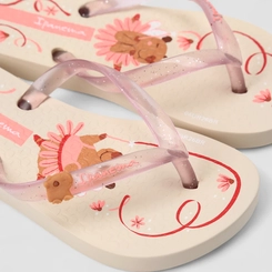 Chinelo Infantil Ipanema Hype Glitter Capirava Bailarina Rosa