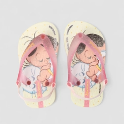 Chinelo Bebê Ipanema Magali Glitter Rosa