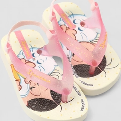 Chinelo Bebê Ipanema Magali Glitter Rosa