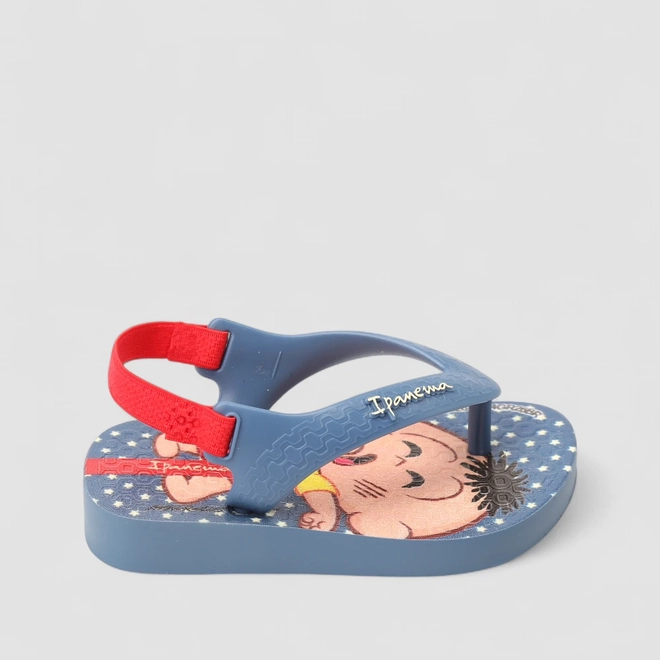 Chinelo Bebê Ipanema Cascão Azul