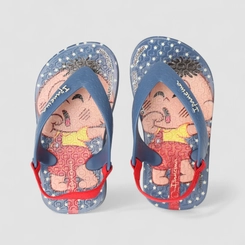 Chinelo Bebê Ipanema Cascão Azul
