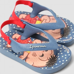Chinelo Bebê Ipanema Cascão Azul