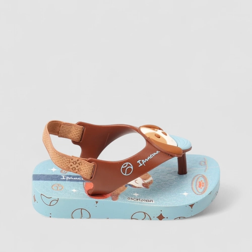 Chinelo Infantil Ipanema Estampa Cachorro Azul