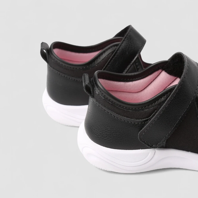 Tênis Casual Infantil Gabrielinha Boneca Tira Contato Preto