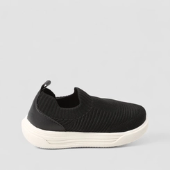 Slip On Infantil Vertus Knit Calce Fácil Preto