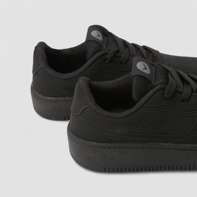 Tênis Casual Infantil Vertus Nobuck Preto