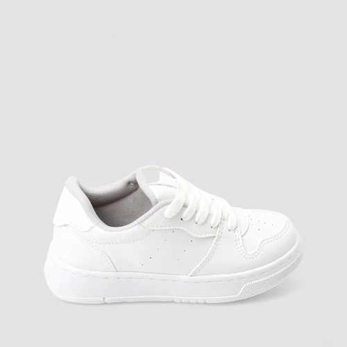 Tênis Casual Infantil Vertus Perfuros Branco
