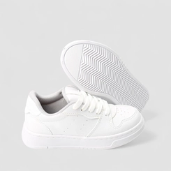 Tênis Casual Infantil Vertus Perfuros Branco
