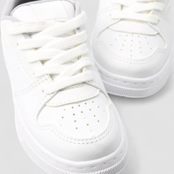 Tênis Casual Infantil Vertus Perfuros Branco