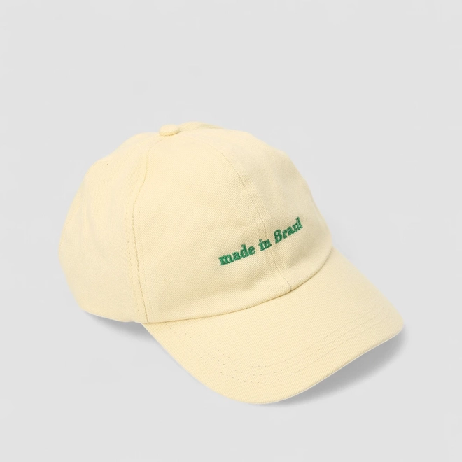 Boné STZ Aba Curva Made In Brazil Amarelo