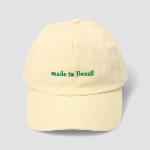 Boné STZ Aba Curva Made In Brazil Amarelo
