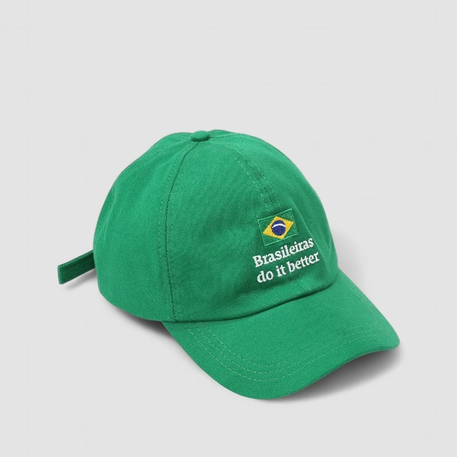 Boné STZ Aba Curva Brasileiras Do It Better Verde