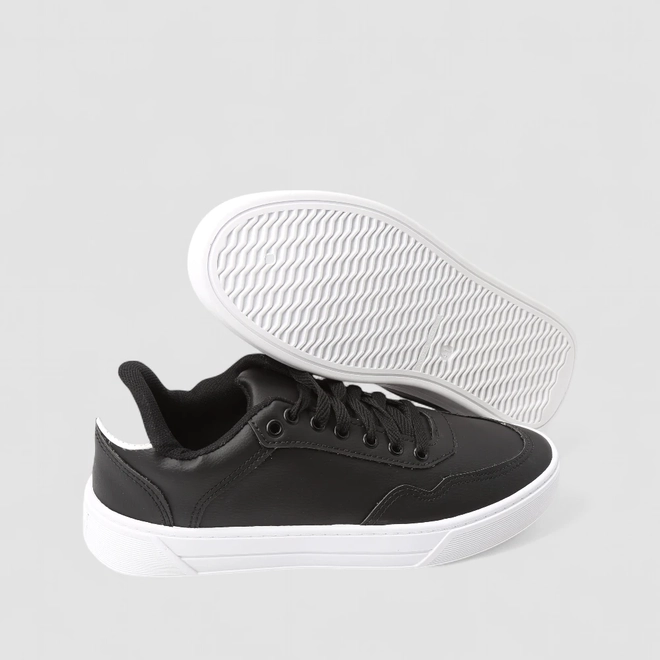 Sapatênis Masculino Star Feet Preto