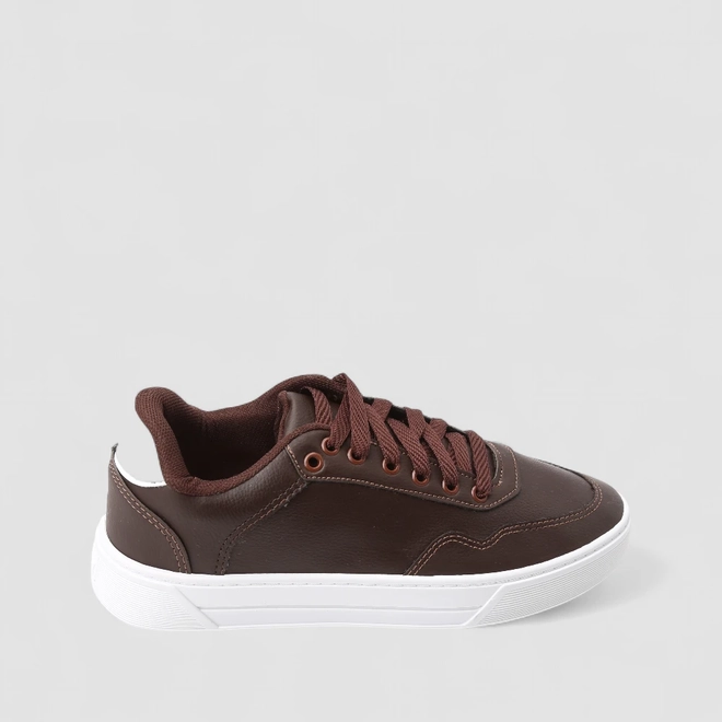 Sapatênis Masculino Star Feet Marrom
