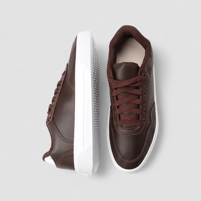 Sapatênis Masculino Star Feet Marrom