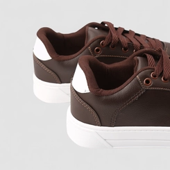 Sapatênis Masculino Star Feet Marrom