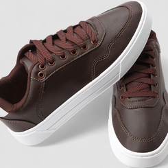 Sapatênis Masculino Star Feet Marrom