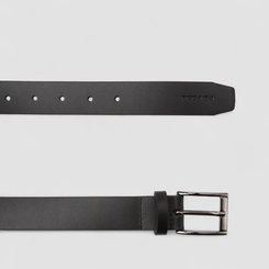 Cinto Masculino Pegada Couro Preto